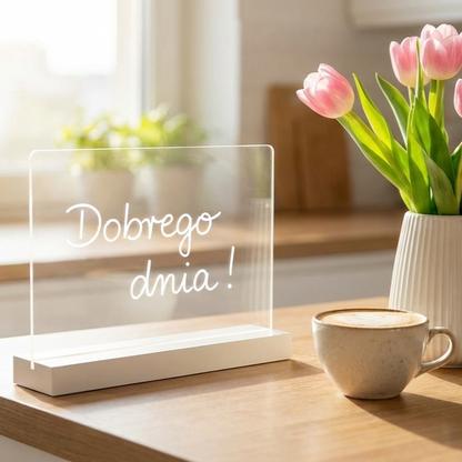 Tablica LED dla Bliskich – Twoje Słowa w Blasku Światła