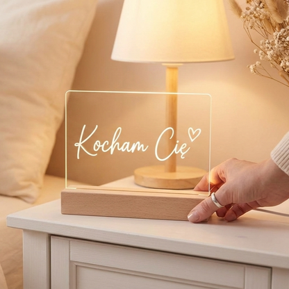 Tablica LED dla Bliskich – Twoje Słowa w Blasku Światła